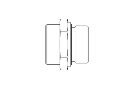 Connecting piece L 35 G 1 1/4" St