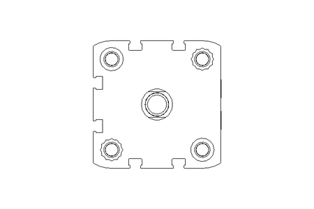 Cylinder ADN-50-25-A-P-A