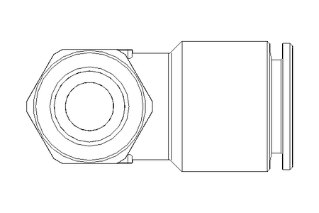 L-Steckverschraubung QSLLS-R1/4-10-K-SA