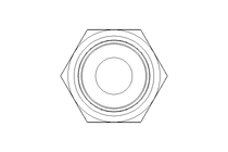 Reducing coupling L 42/28 St ISO8434