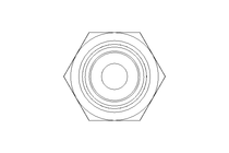 Reducing coupling L 15/10 St ISO8434