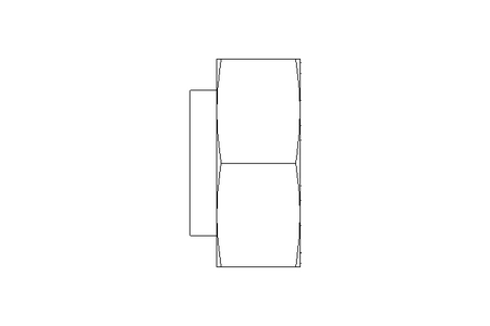 Tapered plug with nut L 42 St ISO8434