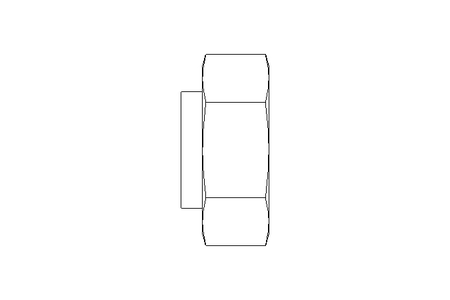 Tapered plug with nut L 42 St ISO8434