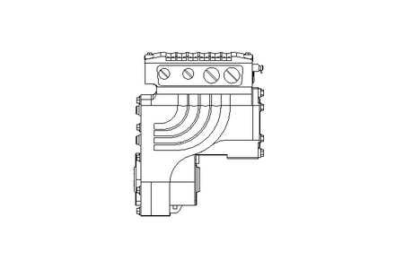 Flat gear servo motor 25 Nm