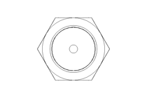 Reducing coupling L 42/10 St ISO8434