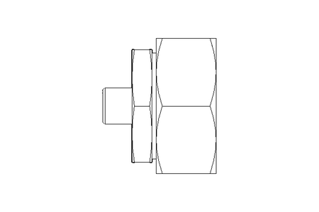 Reducing coupling L 42/10 St ISO8434