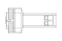 PARALLEL SHAFT HELICAL GEAR MOTOR 2.9 NM