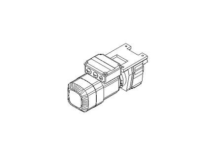 Spur gear motor 0.37kW 48 1/min