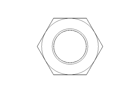 Hexagon nut M20 A2 DIN934