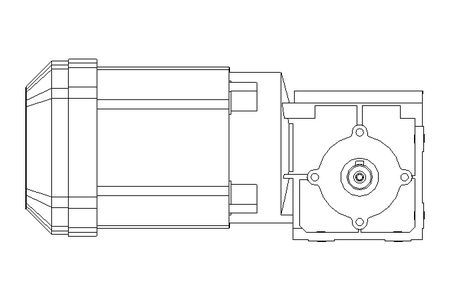 Gear motor 0.37kW 210 1/min