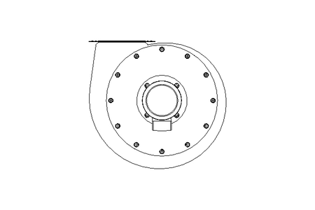 Radial flow fan 750W