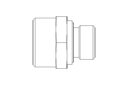 Connecting piece L 22 G1/2" St ISO8434