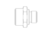 Connecting piece L 22 G1/2" St ISO8434