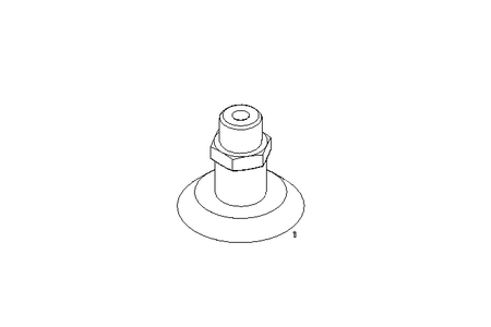 Flachsauggreifer rund D40