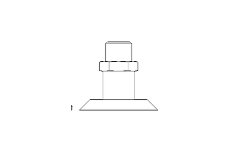 Flachsauggreifer rund D40