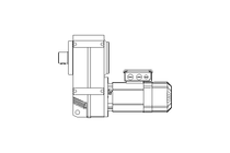 Gear motor 0.75kW 20 1/min