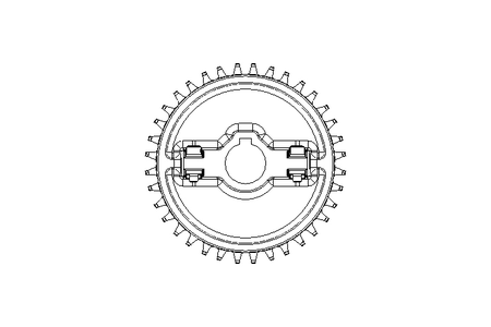 Chain sprocket 18-30 clamping