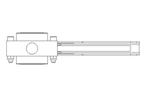 Butterfly valve B DN025 OVO MA E