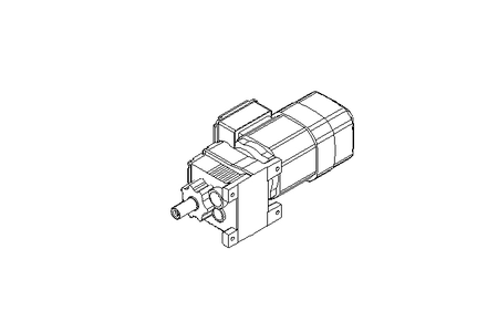 Spur gear motor 0.37kW 29 1/min