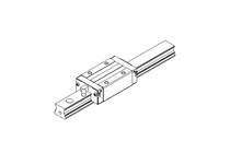 Carro guia linear esf KUVE25-B-SN-KD-230