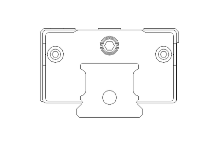 Carro guia linear esf KUVE25-B-SN-KD-230