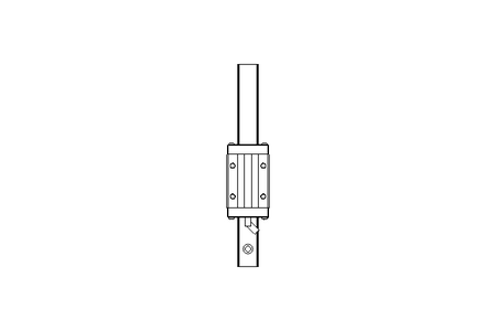 Carro guia linear esf KUVE25-B-SN-KD-230