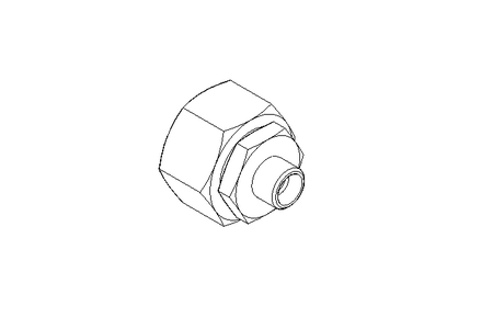 Reducing coupling L 28/10 St ISO8434