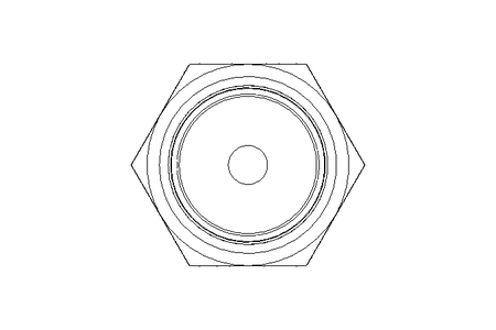 Reducing coupling L 28/10 St ISO8434