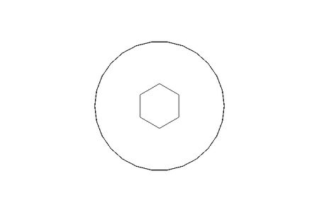 Hex. socket countersunk hd.cap screw M5