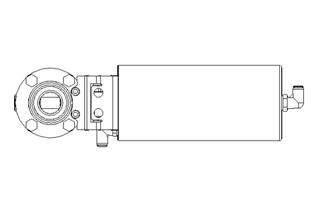 Butterfly valve B DN025 WVM AA E