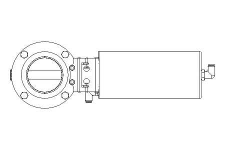 Butterfly valve B DN065 WVW AA E