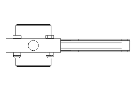 Butterfly valve B DN040 MVM MA E