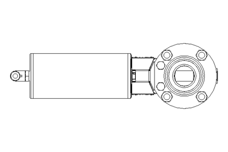 Butterfly valve B DN025 MVM NC E