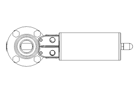 Butterfly valve B DN025 MVM NC E