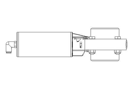 Дисковый клапан B DN040 MVM NC E