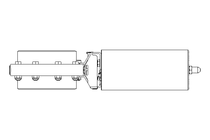 Butterfly valve B DN100 MVM NC E