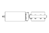 Butterfly valve B DN100 MVM NC E