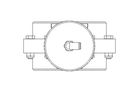 Butterfly valve B DN100 MVM NC E