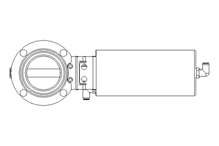 Butterfly valve B DN065 MVM AA E