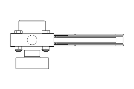 Butterfly valve B DN025 MVL MA E