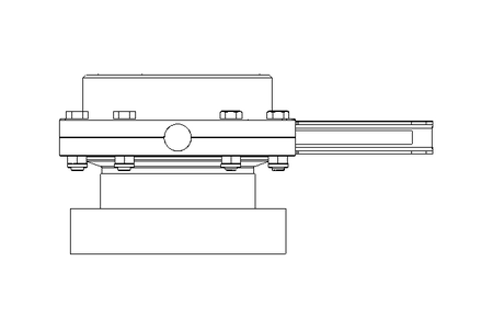 Butterfly valve B DN100 MVL MA E