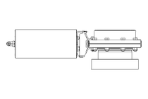 Butterfly valve B DN100 MVL NC E