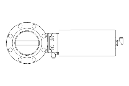 Scheibenventil B DN080 FVF AA E