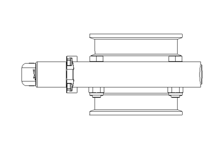 Butterfly valve B DN065 CVC MA E