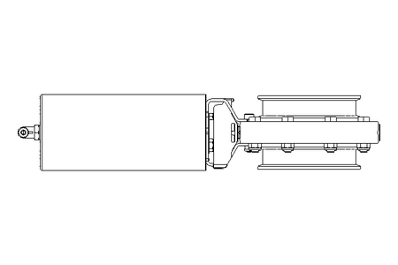 Butterfly valve B DN100 CVC NC E