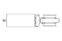 Butterfly valve B DN065 CVC AA E