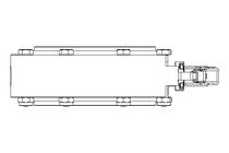 Butterfly valve B DN150 WVW MA E