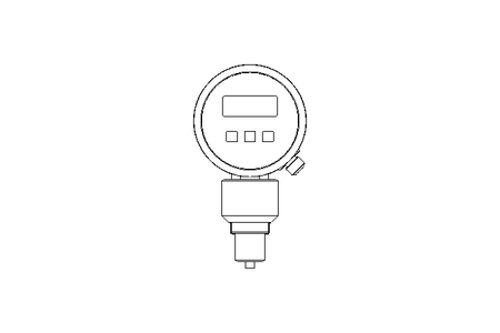 PRESSURE GAUGE  -100 to 100 MBAR