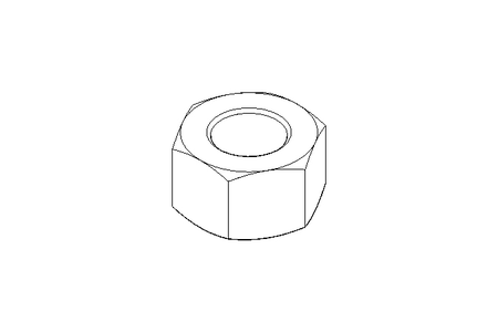 Hexagon nut M12 St-Zn EN24032