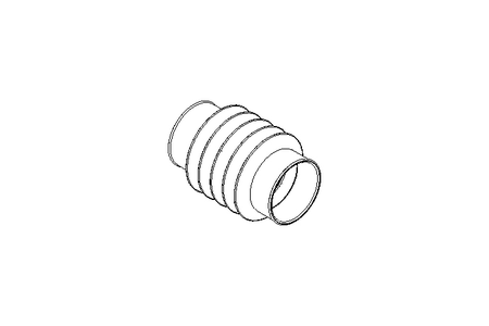 Rubber bellows L=88-180 d=68 EPDM